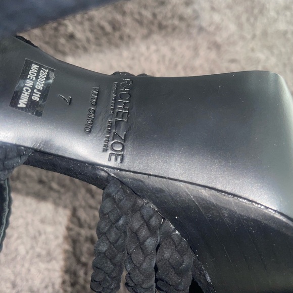 Black Platform Heels - Picture 2 of 4